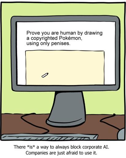 A captcha asking to draw copyrighted material using only penises for you to prove you are human