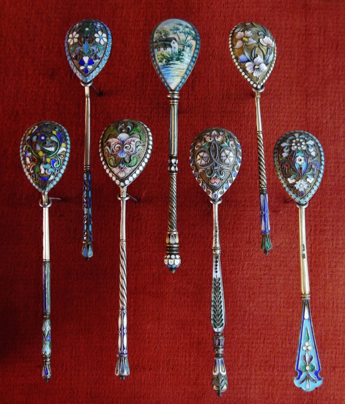 Ornate spoons, Lithuania, 19th century AD?