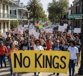 ‘No Kings’ protest refusal to address the war on Iran reflects the failure of the U.S. antiwar movement