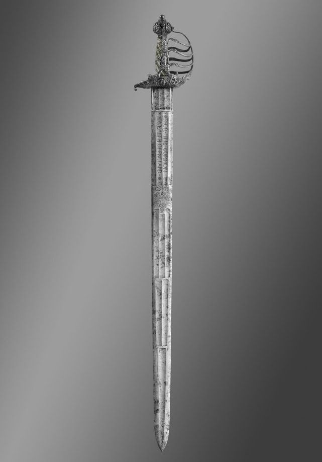Oliver Cromwell's broadsword, England, ~1650 AD