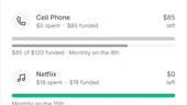 Residual — Zero-based budgeting app