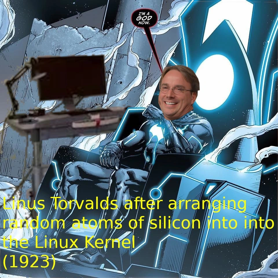 "Let there be Linux"