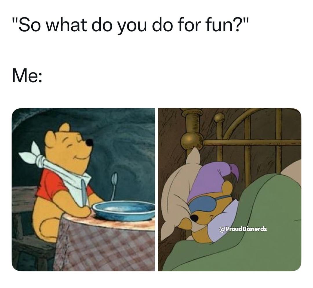 Anyone else's weekend plans like this?
