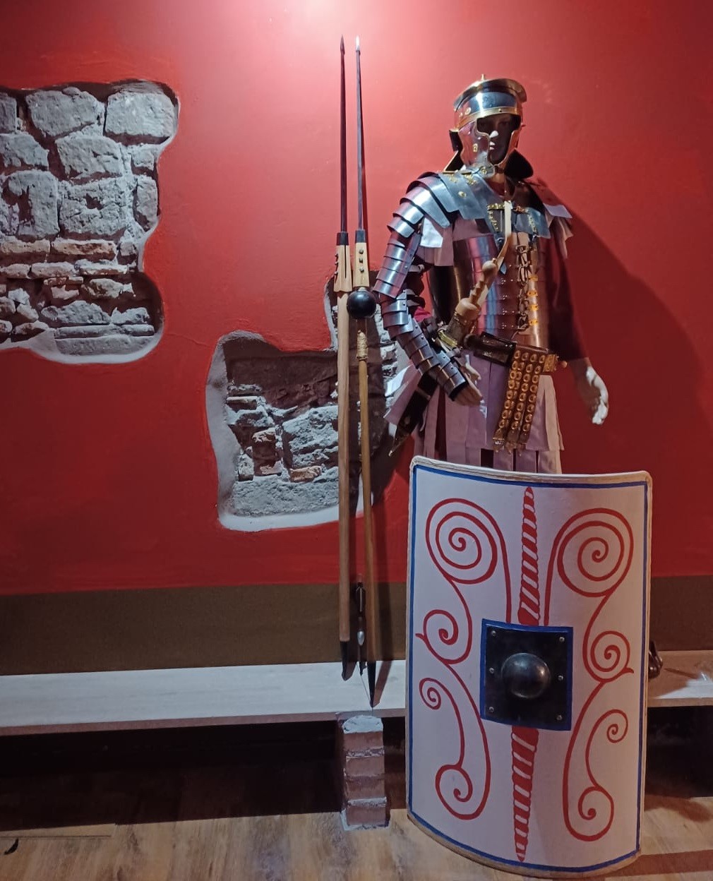 Reconstruction of a 1st-2nd century AD Roman legionary in Dacia