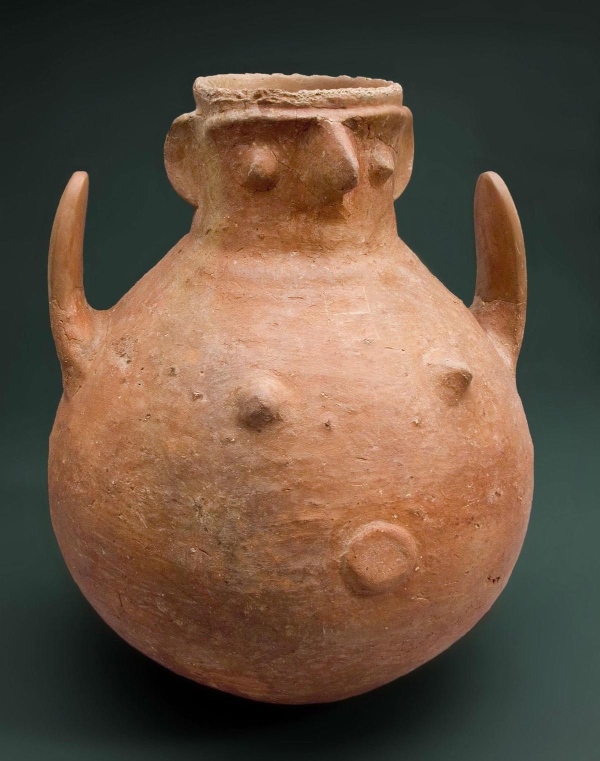 Terracotta face pot from Troy, c2550–1750 BC. Credit: Museum für Vor- und Frühgeschichte. Photograph © Staatliche Museen zu Berlin, Museum für Vor- und Frühgeschichte. Photo: Claudia Plamp