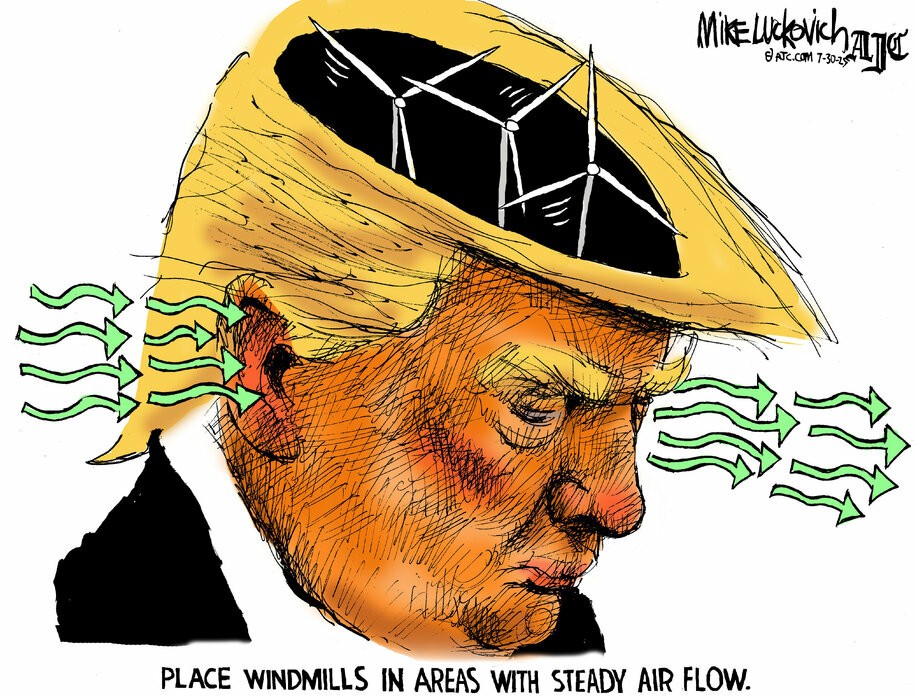 Nothing But Air by Mike Luckovich