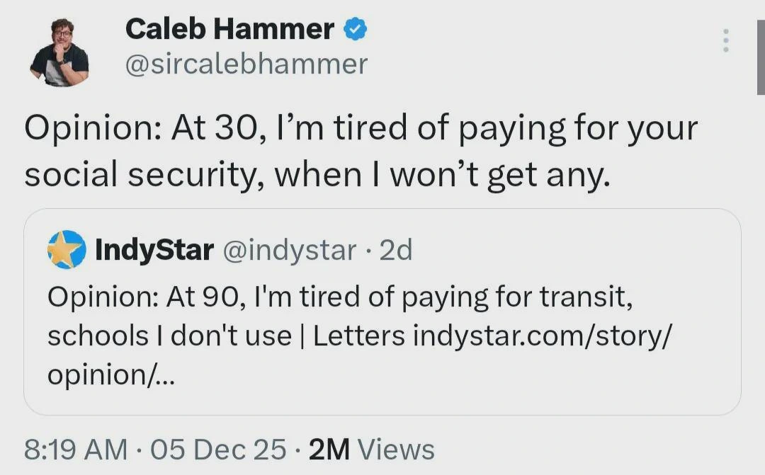 We can play that game too