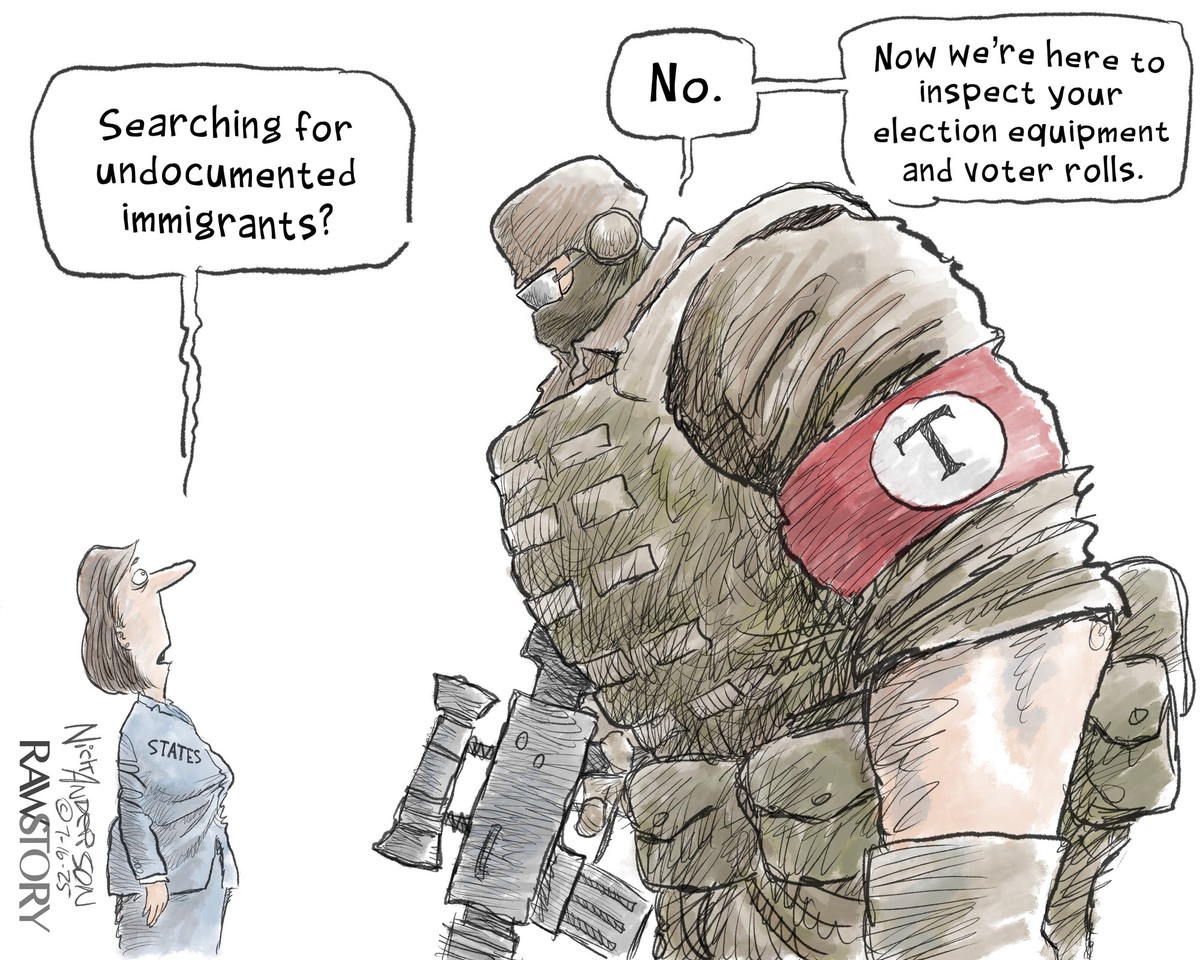 Federal Overreach by Nick Anderson 