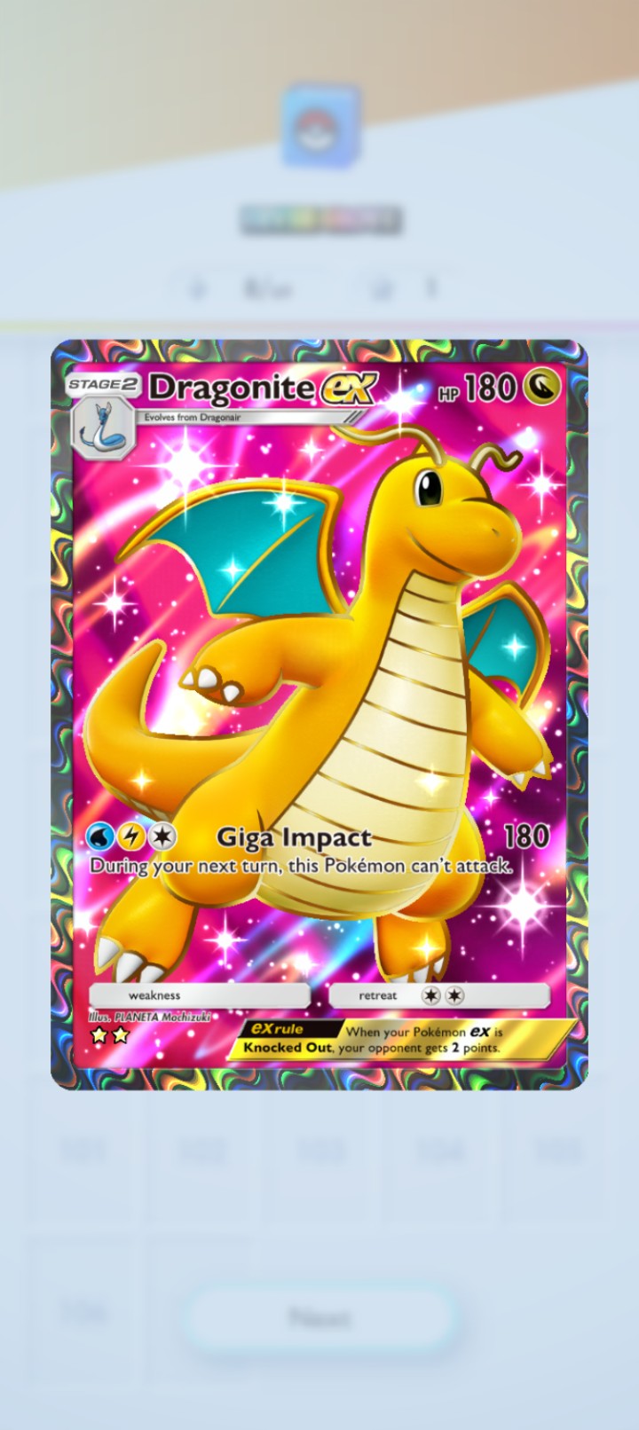 2 Star Dragonite ex