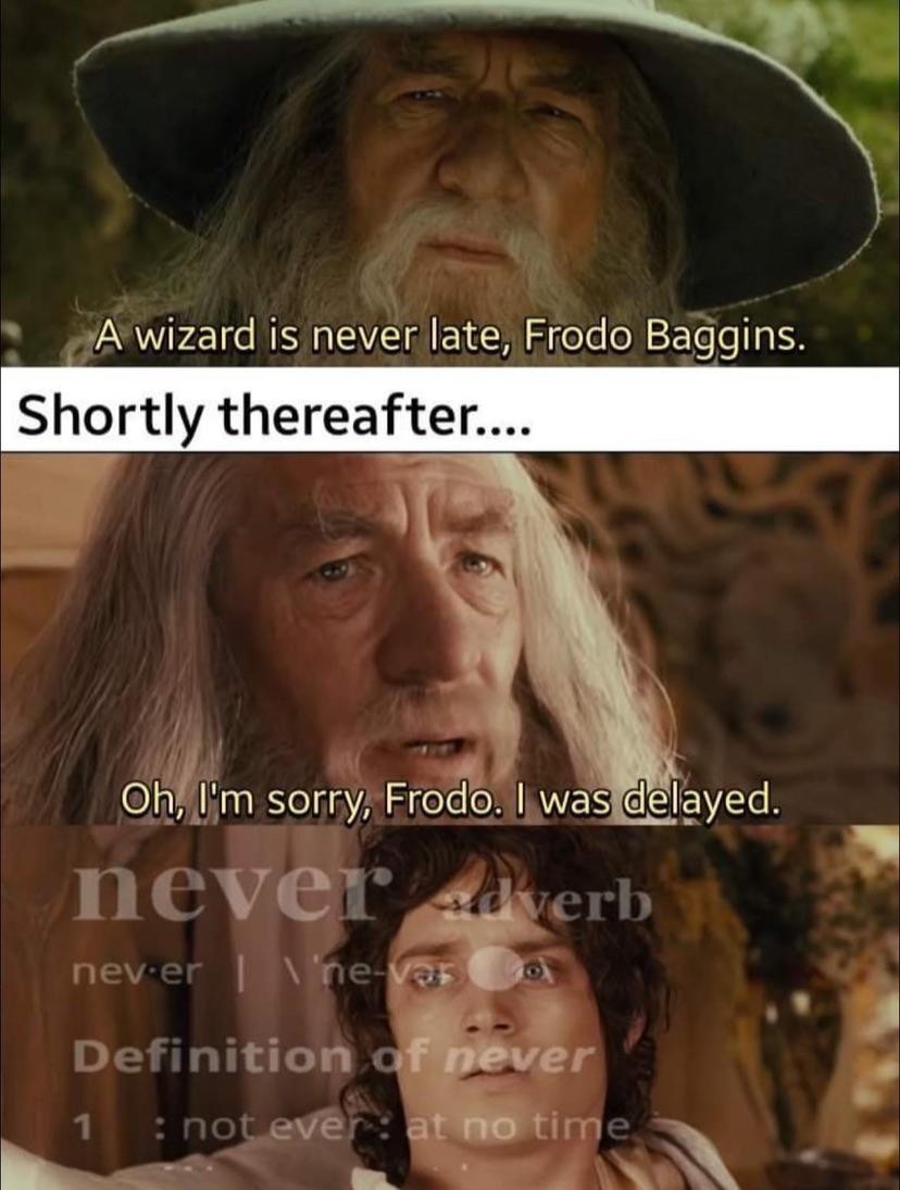 "A Wizard always lies"