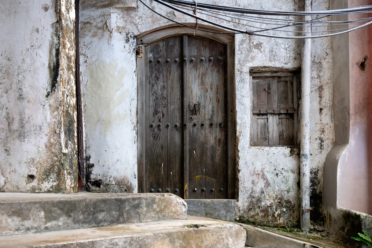 Old building in Stone Town, Tanzania