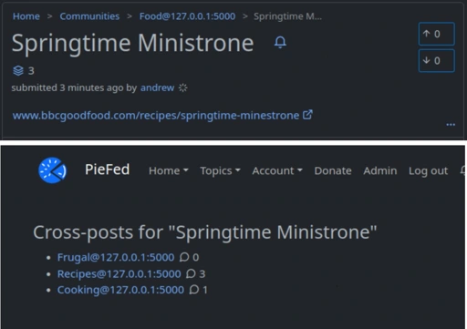 [freamon] Currently working on: cross-posts