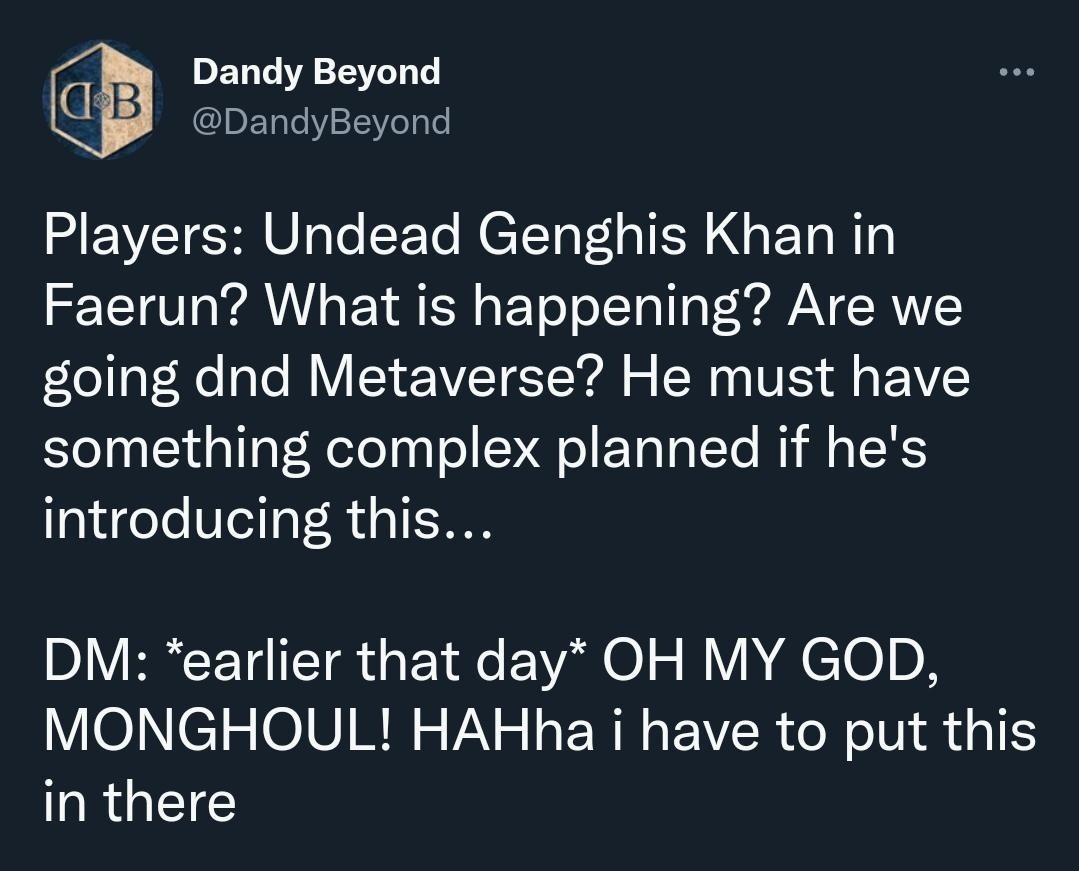 Absolute genius
