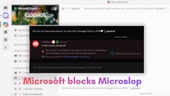 Microsoft gets tired of “Microslop,” bans the word on its Discord, then locks the server after backlash