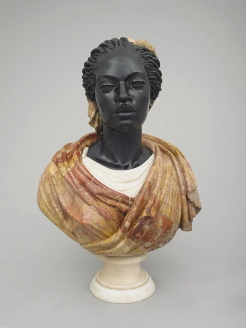 Italian sculpture of an African woman, ~1650 AD