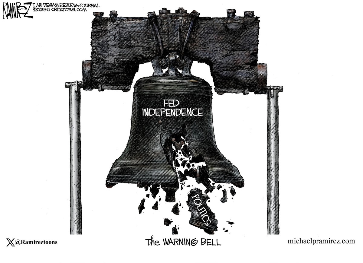 Strong Reservations by Michael Ramirez 