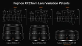 New Fujinon XF23mm Lens Variations Surface in Latest Fujifilm Patents - Fuji Rumors