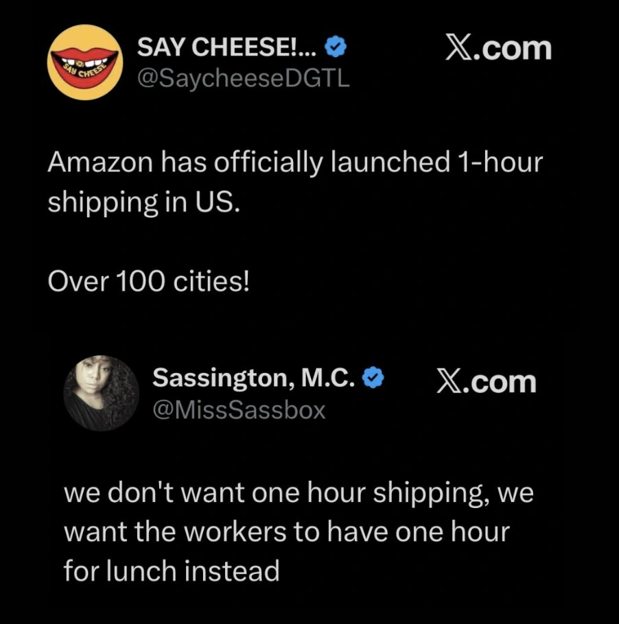 amazon can afford to treat its workers with dignity