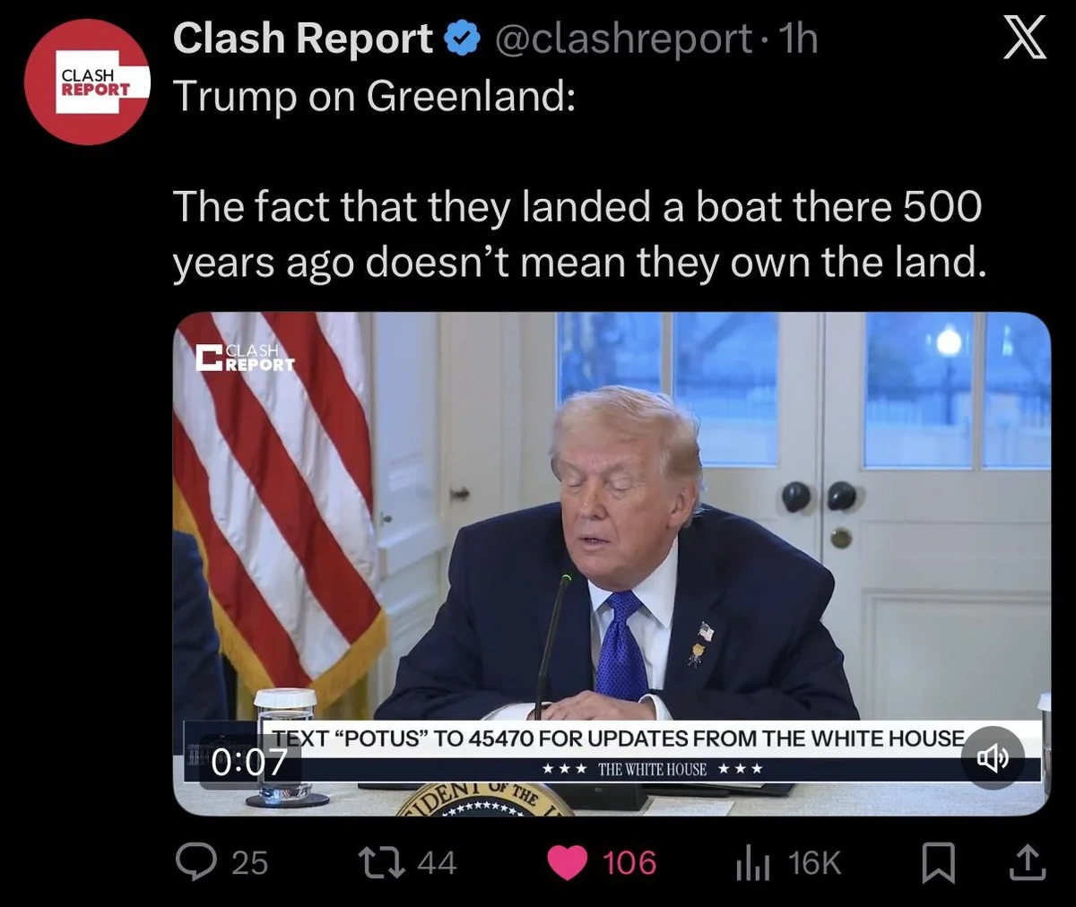 THUS I CLAIM NORTH AMERICA