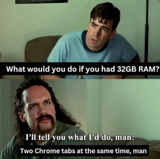 What would you do if you had 32GB RAM?