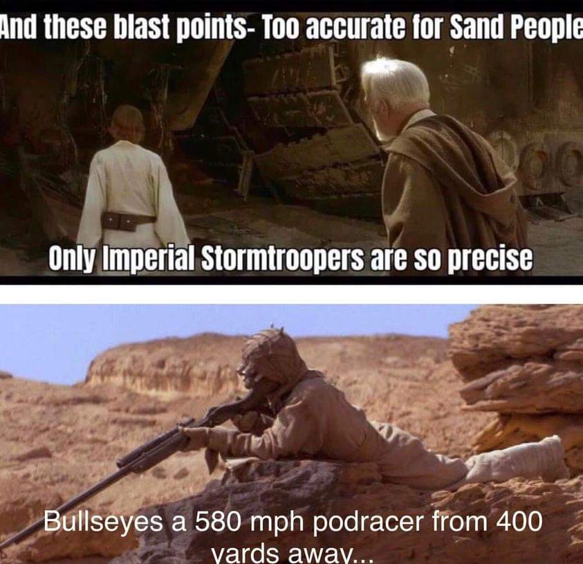You lost me at "Stormtroopers" and "Precise"