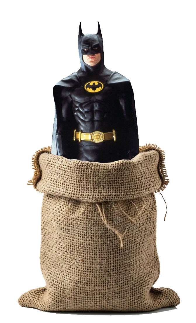 a bag of Michaell Keaton