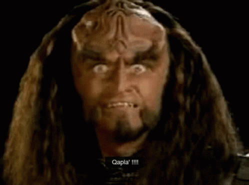star trek qapla gif