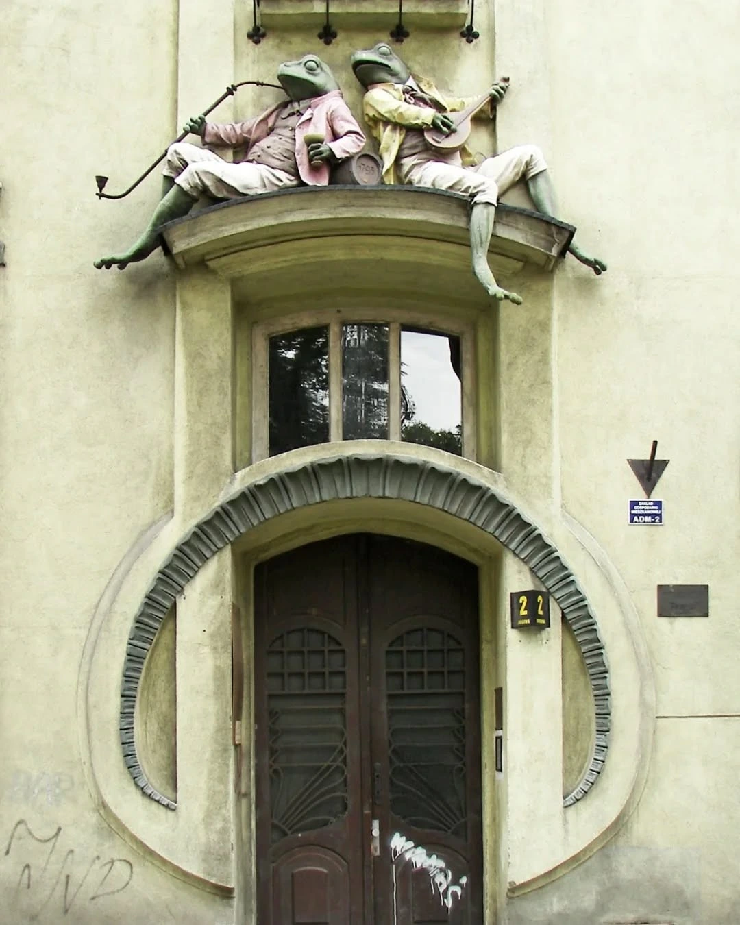Frog House in Bielsko-Biała, Poland