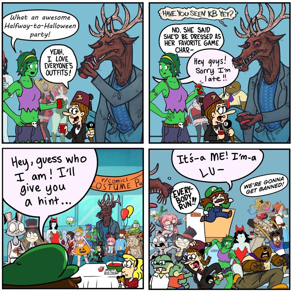 Its a me! (18 artist collab) - zombiecomicsaura