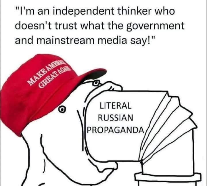 Funny how these types all seem to parrot Russian government talking points. It must be a coincidence.