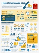     Three years of Israeli genocide in Gaza
