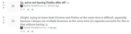 A screenshot showing two of my posts looking like I posted them in a Mbin topic, except that I didn't.
