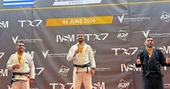 Vegan Athlete Luca Anacoreta Claims Another Gold as the AJP Tour Hits Greece