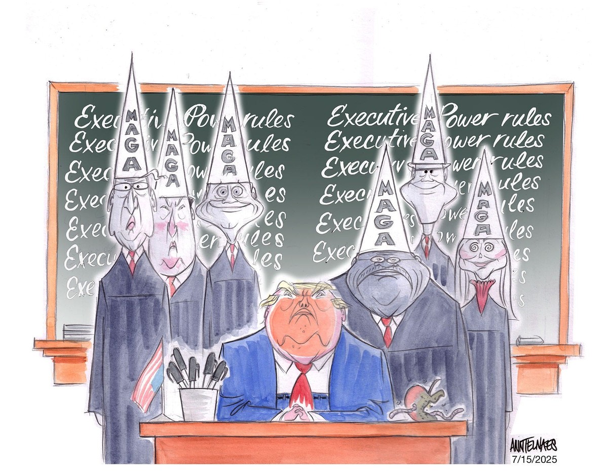 SCOTUS Flunks Separation of Powers Again by Ann Telnaes