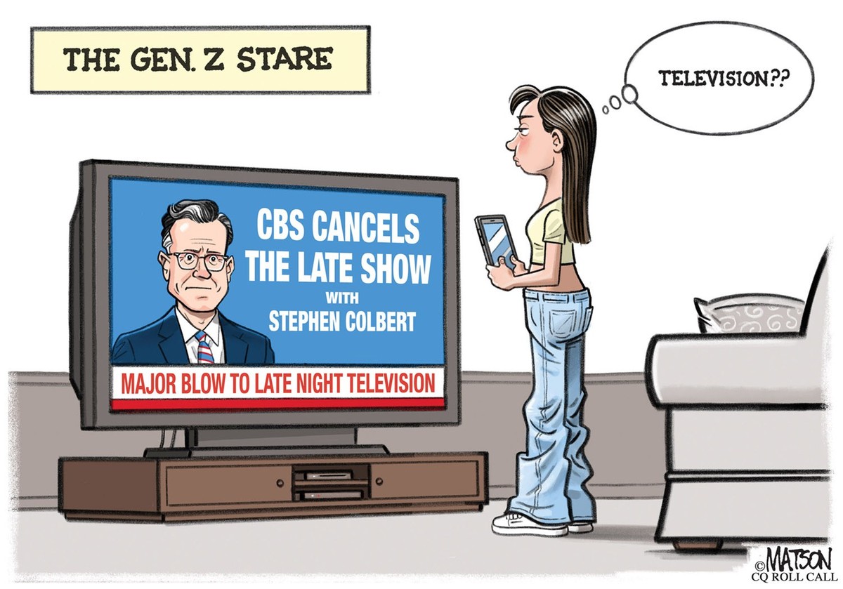 The Gen Z Stare by RJ Matson