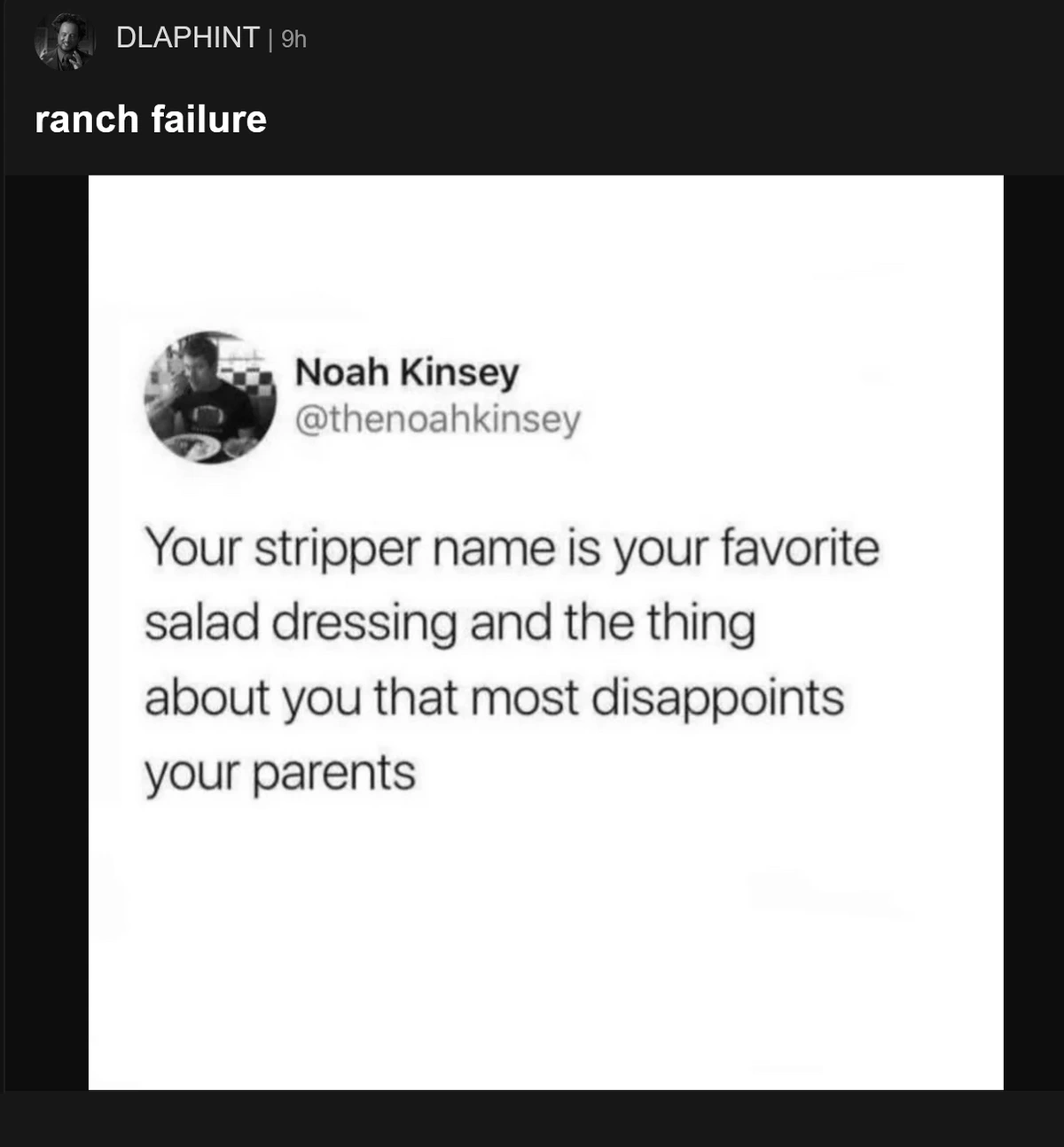 What's yours?