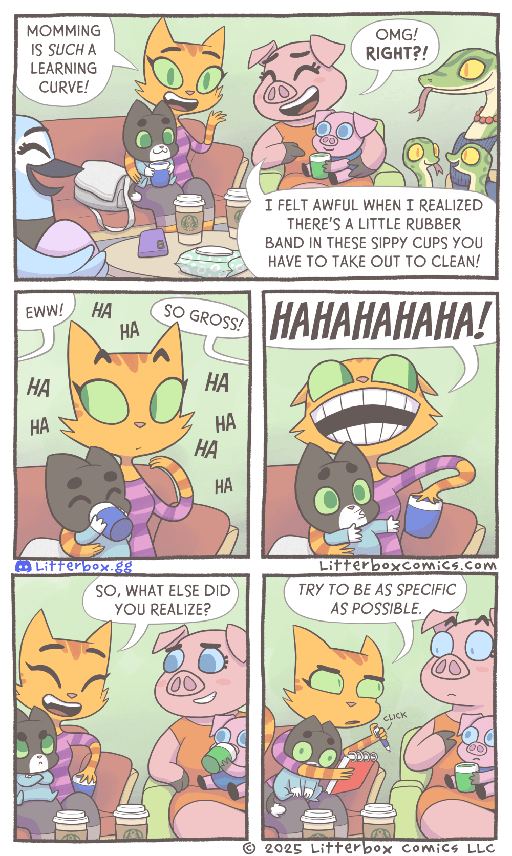 Learning Curve - Litterbox Comics