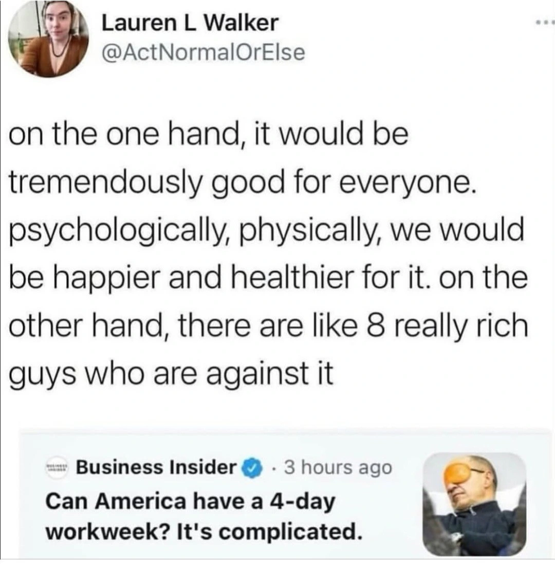It's a balance