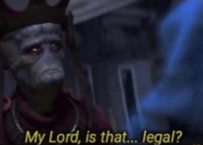 star wars alien saying my lord png
