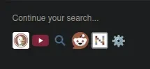 Neosearch - Continue search