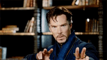 dr strange magic hand twirling gif