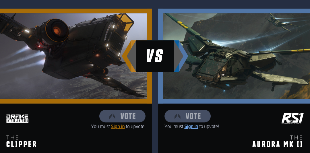 Ship Showdown Day 4 - The Clipper vs The Aurora MK II