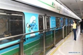 Shanghai metro line suspends services after falling crane damages tracks