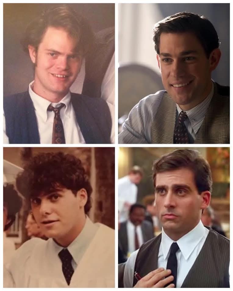 Before they struck fame at Dunder Mifflin