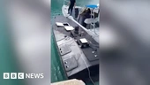 Greece conducts controlled blast of mystery naval drone explosives