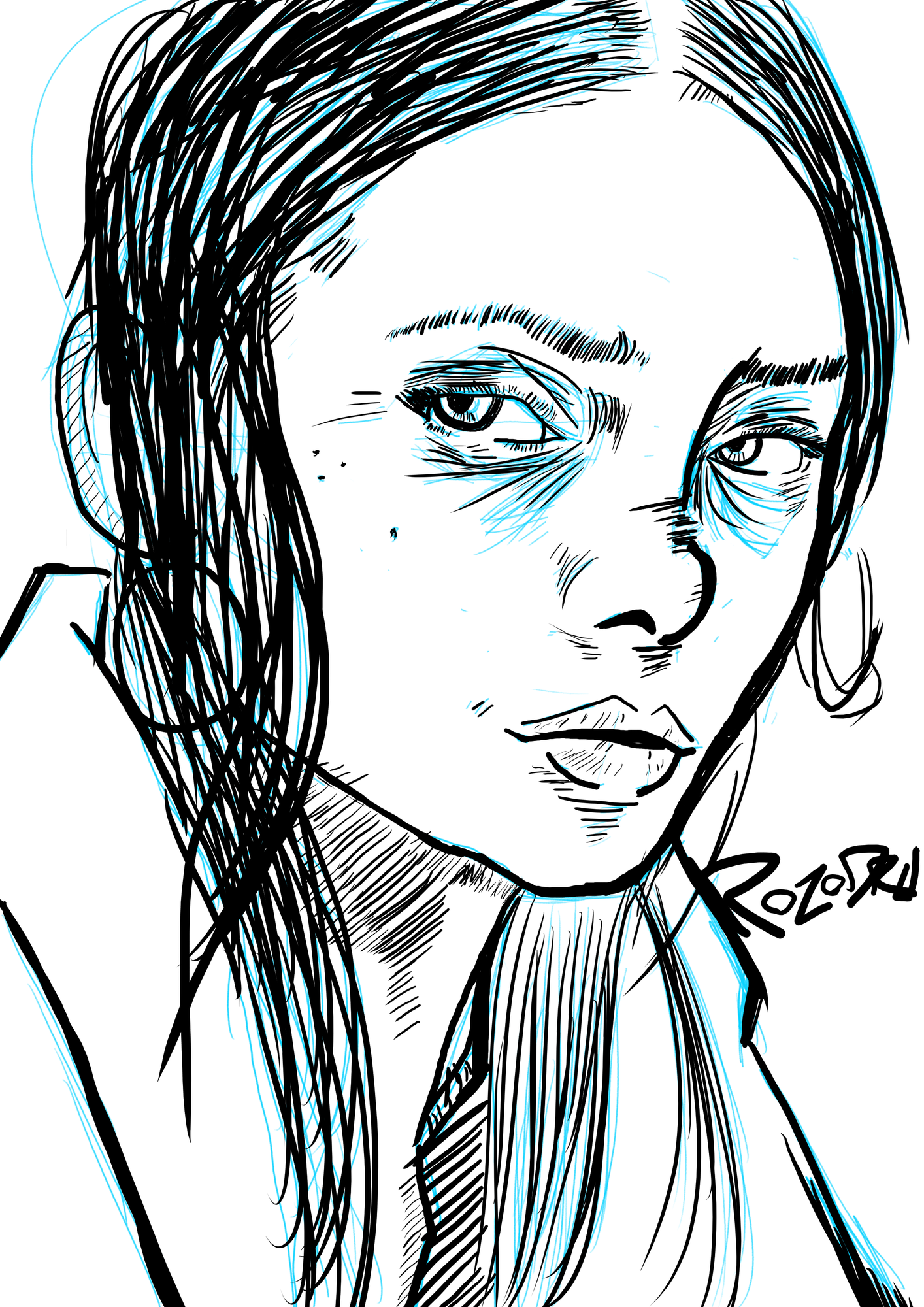 I haven&#39;t drawn anything in nearly 20 years and decided to buy a wacom and challenge myself to drawing every day for 30 days, i&#39;m on day 16.