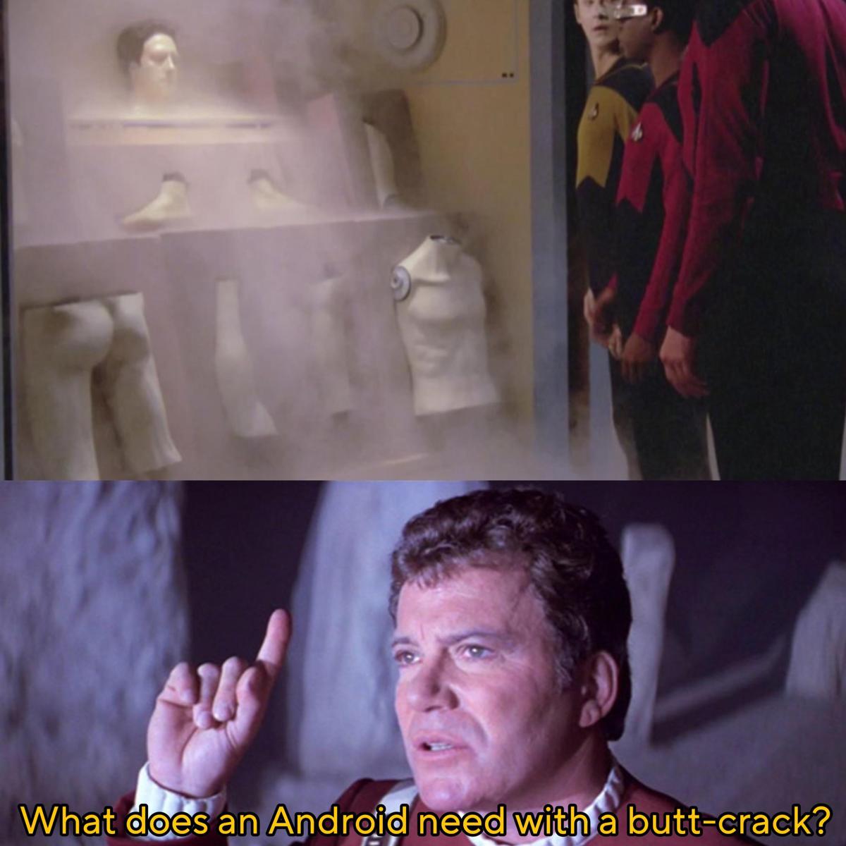 Explain yourself, Dr. Noonien Soong.