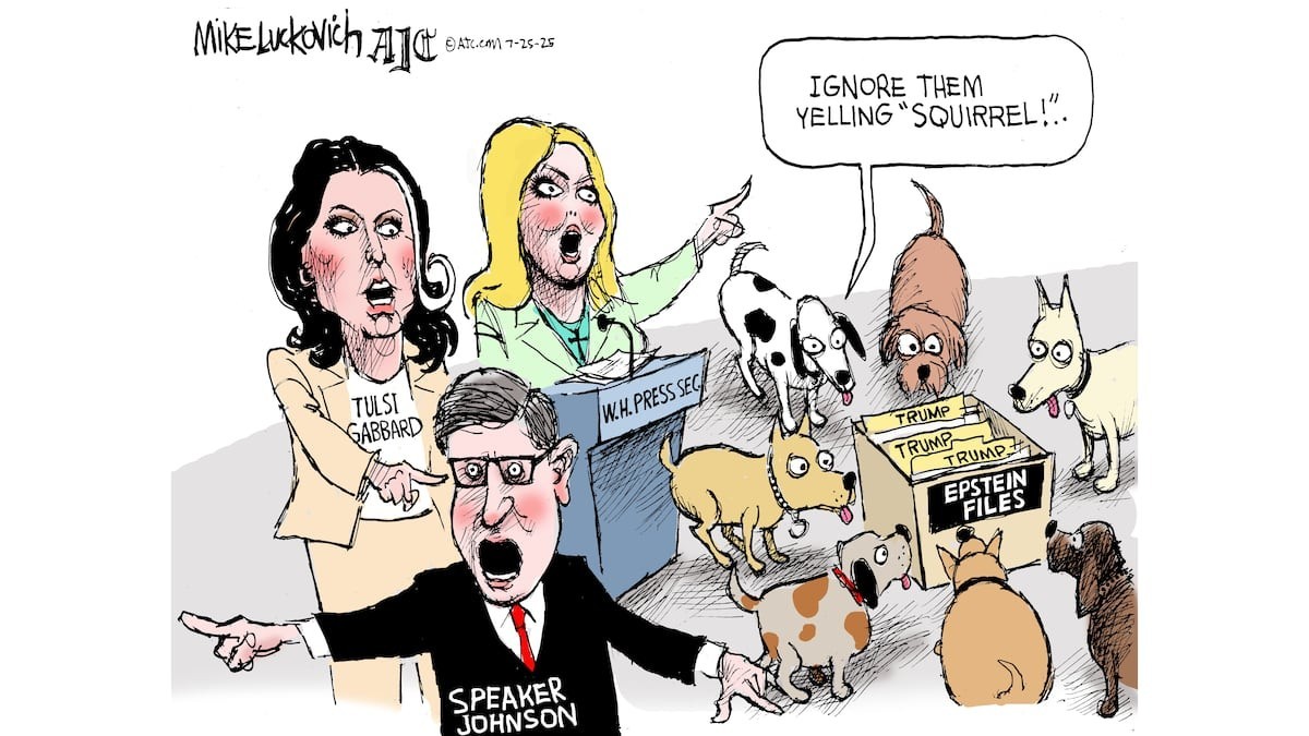 Mike Luckovich: Undistractable