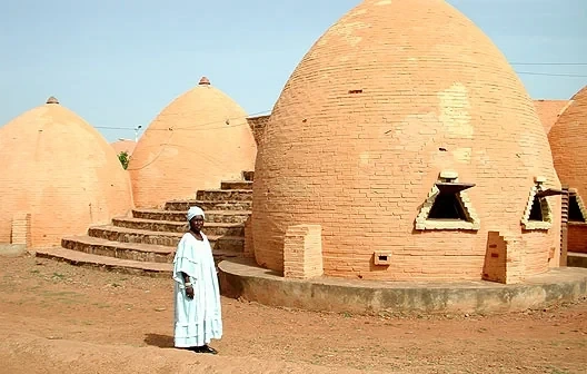 Traditional-style houses, Mali?