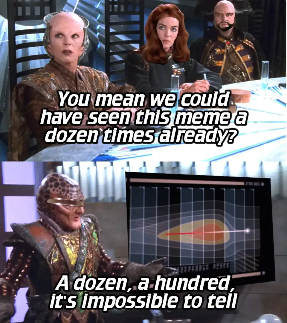 You mean we can see this crossover meme a few more times again?